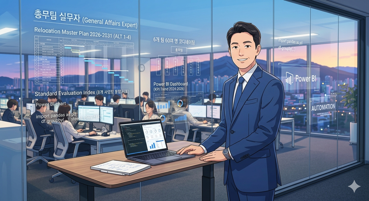 Gemini 보고 그동안의 질문을 토대로 저를 그려달랬더니 이렇게 그려주네요. 😅