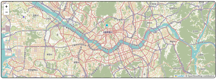 Open Street Map 한국어(원본)