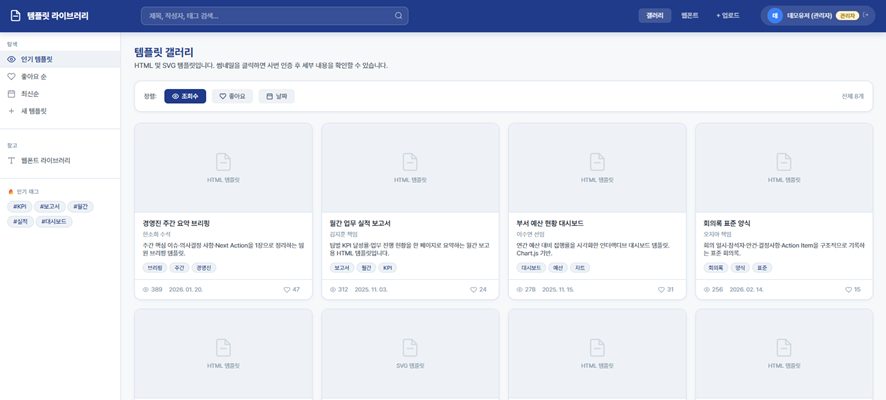 Featured image of post AI를 활용한 템플릿 라이브러리